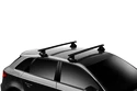Barres de toit Thule avec EVO WingBar Black Seat Ateca 5-dr SUV avec un toit nu 16-24