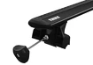 Barres de toit Thule avec EVO WingBar Black Volkswagen Golf Alltrack 5-dr Estate avec barres de toit (hagus) 15-20