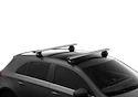 Barres de toit Thule avec EVO WingBar BMW 1-Series 3-dr Berline à hayon avec des points fixes 12-19