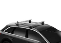 Barres de toit Thule avec EVO WingBar BMW 3-series Touring 5-dr Estate avec barres de toit intégrées 10-11