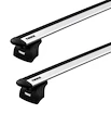 Barres de toit Thule avec EVO WingBar BMW 3-series Touring 5-dr Estate avec des points fixes 02-05