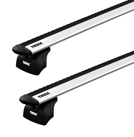 Barres de toit Thule avec EVO WingBar BMW 5-series Touring 5-dr Estate avec des points fixes 00-00, 04-23