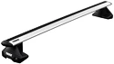 Barres de toit Thule avec EVO WingBar Chevrolet Silverado 4-dr Double-cab avec un toit nu 14-18