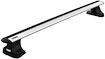 Barres de toit Thule avec EVO WingBar Fiat Bravo 5-dr Hatchback avec un toit nu 07-14