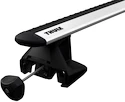 Barres de toit Thule avec EVO WingBar Ford Edge 5-dr SUV avec un toit nu 15+