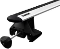 Barres de toit Thule avec EVO WingBar Ford Kuga (Mk. II) 5-dr SUV avec un toit nu 12-20