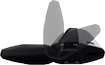 Barres de toit Thule avec EVO WingBar Ford Ranger (T6) 4-dr Double-cab avec barres de toit (hagus) 11-21