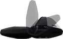 Barres de toit Thule avec EVO WingBar Isuzu D-Max 4-dr Crew-cab avec barres de toit (hagus) 12-21