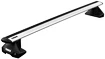 Barres de toit Thule avec EVO WingBar Mazda BT-50 4-dr Double-cab avec un toit nu 12-21