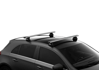 Barres de toit Thule avec EVO WingBar Mercedes Benz EQS SUV (X296) 5-dr SUV avec des points fixes 23-24
