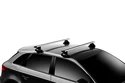 Barres de toit Thule avec EVO WingBar Porsche Macan 5-dr SUV avec un toit nu 14-24