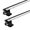 Barres de toit Thule avec EVO WingBar Renault Twingo 5-dr Hatchback avec un toit nu 14-24