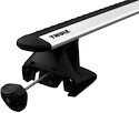 Barres de toit Thule avec EVO WingBar Renault Twingo 5-dr Hatchback avec un toit nu 14-24