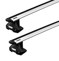 Barres de toit Thule avec EVO WingBar Renault Twingo 5-dr Hatchback avec un toit nu 14-24