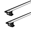 Barres de toit Thule avec EVO WingBar Subaru Forester (SJ) 5-dr SUV avec des points fixes 13-18