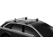 Barres de toit Thule avec EVO WingBar Volkswagen Atlas Cross Sport 5-dr SUV avec barres de toit intégrées 20+