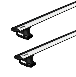 Barres de toit Thule avec EVO WingBar Volkswagen Caddy 5-dr Fourgon avec des points fixes 16-20