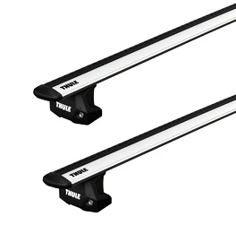 Barres de toit Thule avec EVO WingBar Volkswagen Caravelle (T5) 4-dr Bus avec des points fixes 10-15