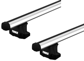 Barres de toit Thule avec ProBar Ford Tourneo Connect 5-dr MPV avec des points fixes 03-13