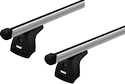 Barres de toit Thule avec ProBar Great Wall X240 5-dr SUV avec des points fixes 11+