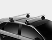 Barres de toit Thule avec ProBar Renault Espace 5-dr MPV avec un toit nu 15-23