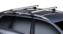 Barres de toit Thule avec SlideBar Audi A6 4-dr Berline avec un toit nu 04-10