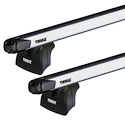 Barres de toit Thule avec SlideBar Audi Q5 5-dr SUV avec barres de toit intégrées 08-17