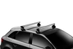 Barres de toit Thule avec SlideBar Audi Q5 Sportback 5-dr SUV avec un toit nu 21+