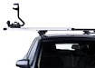 Barres de toit Thule avec SlideBar Audi Q7 5-dr SUV avec barres de toit intégrées 06-15