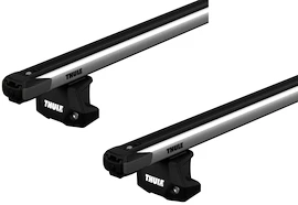 Barres de toit Thule avec SlideBar Audi Q7 5-dr SUV avec barres de toit intégrées 15+