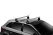 Barres de toit Thule avec SlideBar BMW 1-series 5-dr Berline à hayon avec des points fixes 12-19