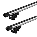 Barres de toit Thule avec SlideBar Chevrolet Tahoe 5-dr SUV avec barres de toit (hagus) 00-06