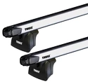 Barres de toit Thule avec SlideBar Chevrolet Tigra 3-dr Coup* avec des points fixes 94-00