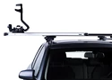 Barres de toit Thule avec SlideBar Fiat Idea 5-dr MPV avec des points fixes 03-12