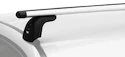 Barres de toit Thule avec SlideBar Holden Astra 3-dr Coupé avec des points fixes 00-05