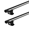 Barres de toit Thule avec SlideBar Nissan Interstar 4-dr Fourgon avec des points fixes 21-24