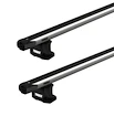 Barres de toit Thule avec SlideBar Volkswagen Caravelle (T6) 4-dr Bus avec des points fixes 15-24