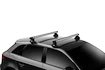 Barres de toit Thule avec SlideBar Volkswagen Taigo 5-dr SUV avec un toit nu 22+