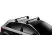 Barres de toit Thule avec SquareBar Audi A5 Sportback 5-dr Berline à hayon avec un toit nu 17+