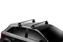 Barres de toit Thule avec SquareBar Chevrolet TrailBlazer 5-dr SUV avec T-Profil 02-09