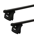 Barres de toit Thule avec SquareBar Chevrolet TrailBlazer 5-dr SUV avec T-Profil 02-09