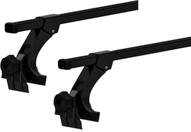 Barres de toit Thule avec SquareBar Daihatsu Feroza 3-dr SUV avec goulotte de drainage 2000