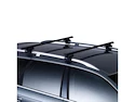 Barres de toit Thule avec SquareBar Fiat Doblo Malibo 5-dr Fourgon avec barres de toit (hagus) 00-21