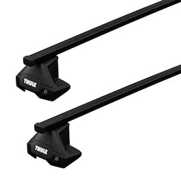 Barres de toit Thule avec SquareBar Ford Edge 5-dr SUV avec un toit nu 15+