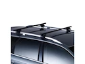 Barres de toit Thule avec SquareBar Ford Focus (Mk II) 5-dr Estate avec barres de toit (hagus) 00-04