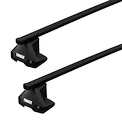 Barres de toit Thule avec SquareBar Hyundai i30 Fastback 5-dr Hatchback avec un toit nu 18-24