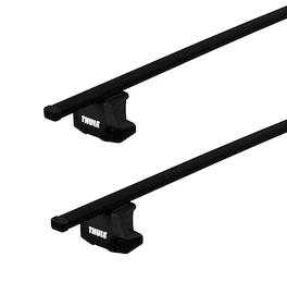Barres de toit Thule avec SquareBar Mazda 3 (BP) 4-dr Berline avec des points fixes 19+