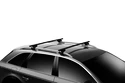 Barres de toit Thule avec SquareBar Mitsubishi Pajero Sport 5-dr SUV avec barres de toit (hagus) 00-06
