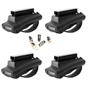 Barres de toit Thule avec SquareBar Ssangyong Musso 4-dr Pickup avec barres de toit (hagus) 18-24