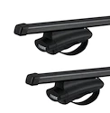 Barres de toit Thule avec SquareBar Ssangyong Musso 4-dr Pickup avec barres de toit (hagus) 18-24